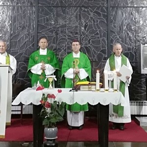 Biskup Šaško predvodio euharistijsko slavlje u Kapeli Ranjenog Isusa 